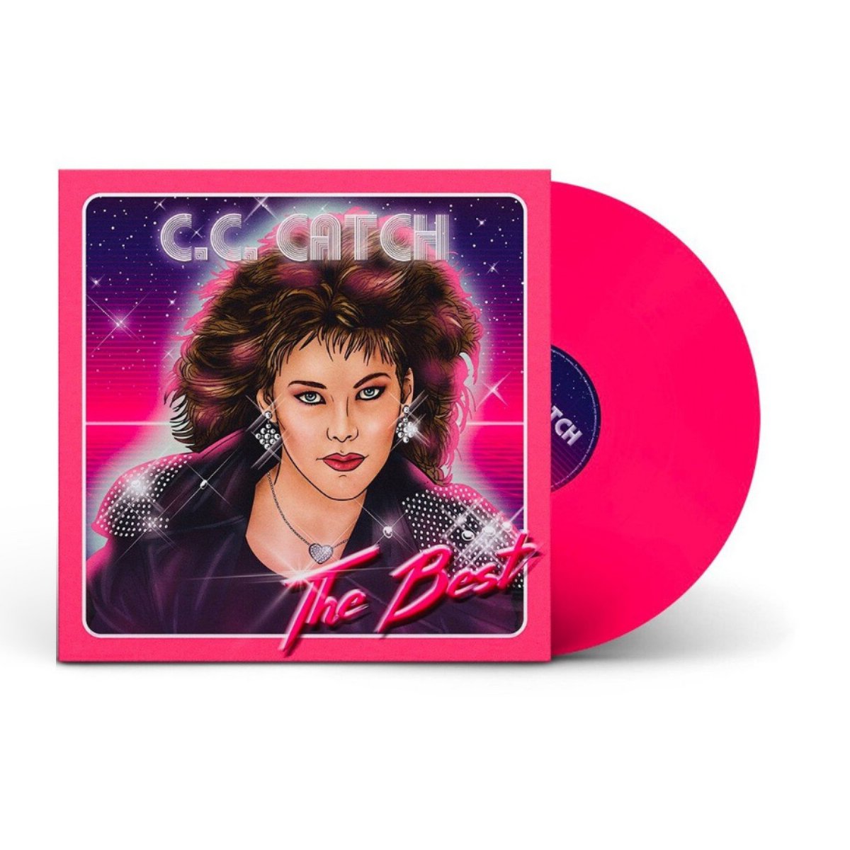 Виниловая пластинка LP: C.C. Catch — «The Best» (2022) [Pink Vinyl]