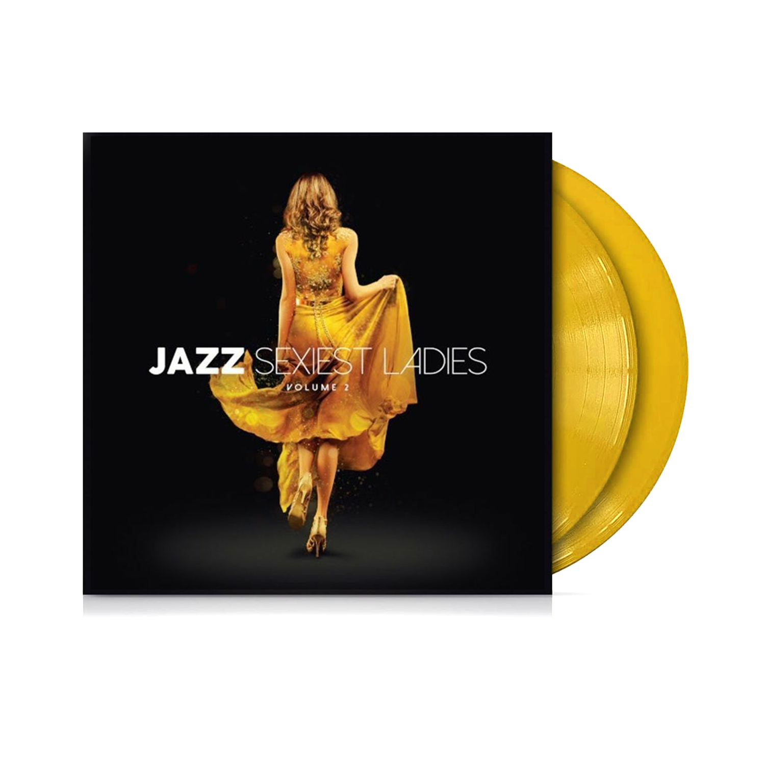 Вінілові платівки 2LP: Jazz Sexiest Ladies &mdash; Vol. 2 (2025) [Limited Yellow Vinyl]