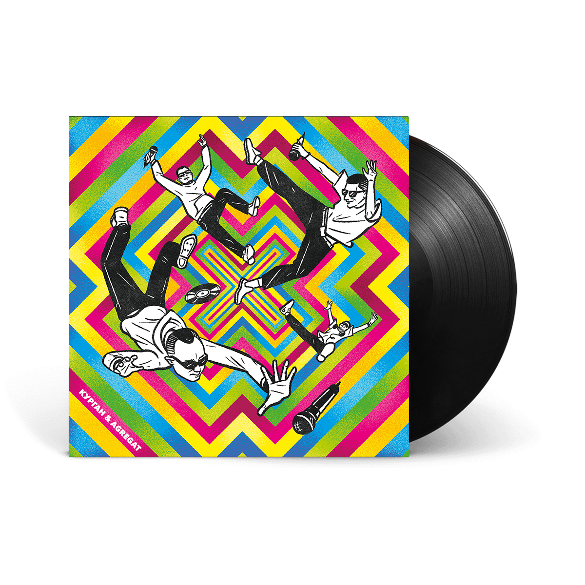 Вінілова платівка LP: Курган & Agregat ‎– «XXX-Хіти» (The Best) [Black Vinyl]