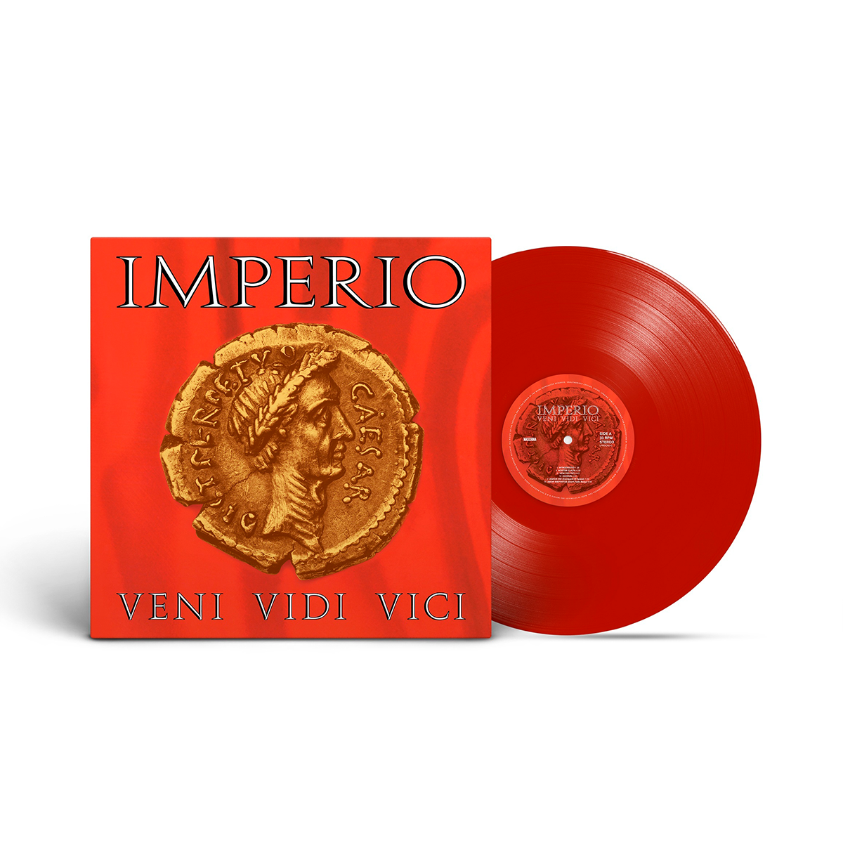 Виниловая пластинка LP: Imperio — «Veni Vidi Vici» (1995/2023) [Limited Red Vinyl]