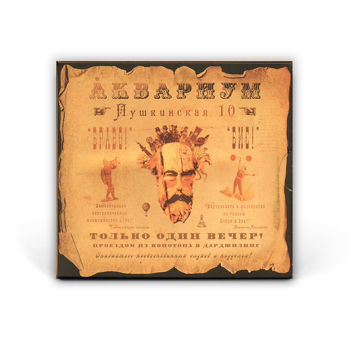 Компакт диск CD: Акваріум ‎— «Пушкинская 10» (2009)