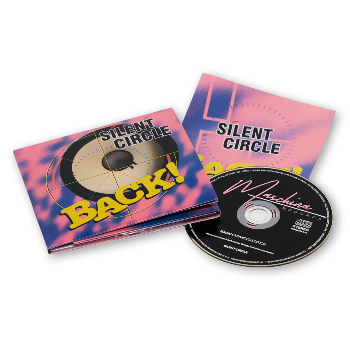 Компакт диск CD: Silent Circle — «Back!» (1994/2019)