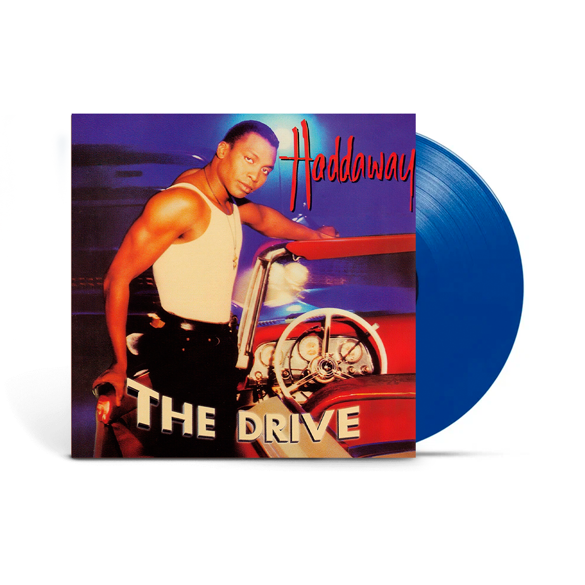 Виниловая пластинка LP: Haddaway — «The Drive» (1995/2022) [Limited Blue Vinyl]
