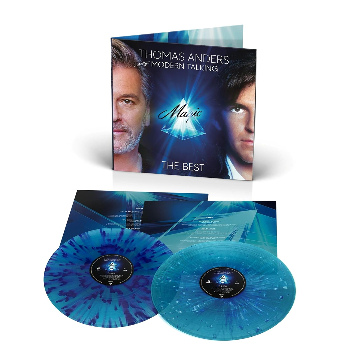 Вінілові платівки 2LP: Thomas Anders &ndash; ...Sings Modern Talking: The Best (2026) [Blue Splatter Vinyl]